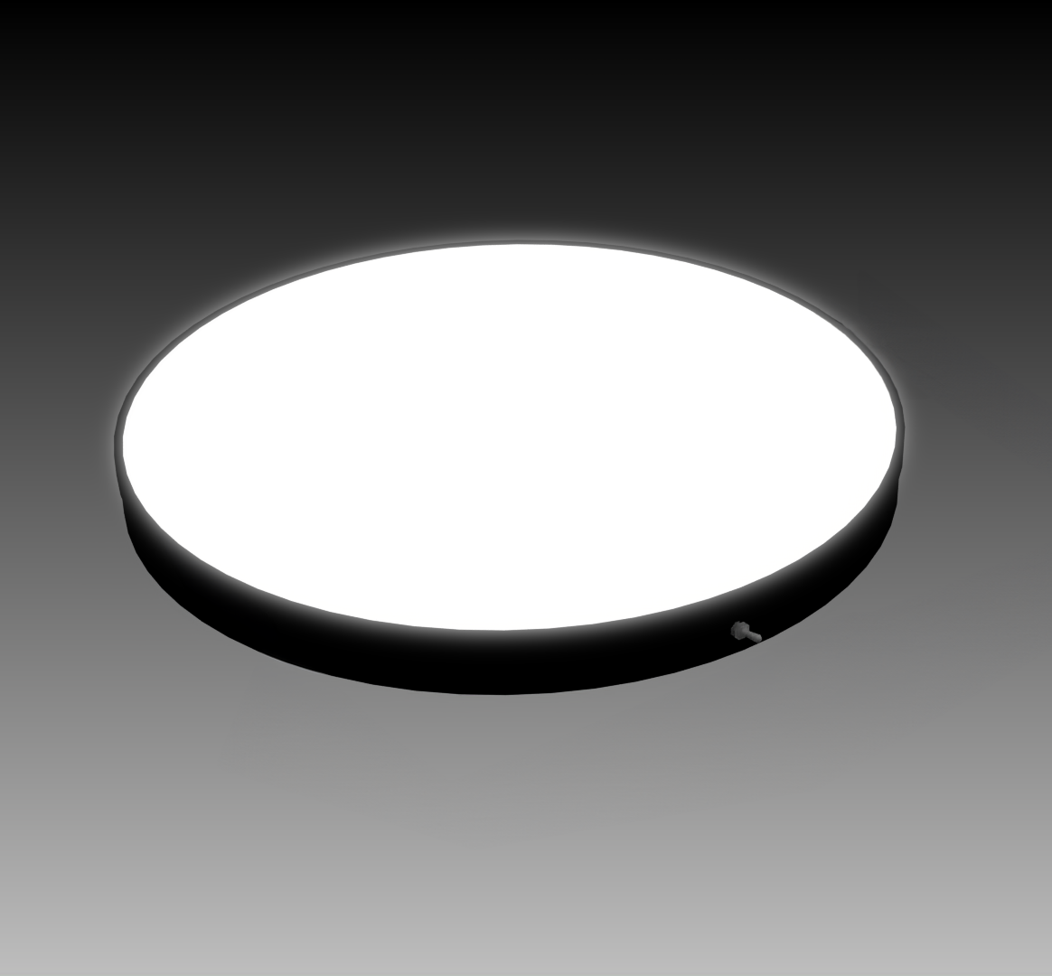 3.5" Deep Single Sided Wall Cabinet - Rounds/Ovals